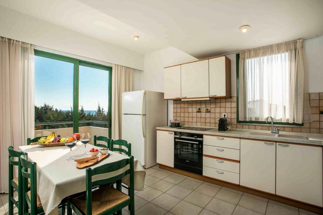 Beachfront Villa Rhodes Seashell Gennadi Bagian luar foto