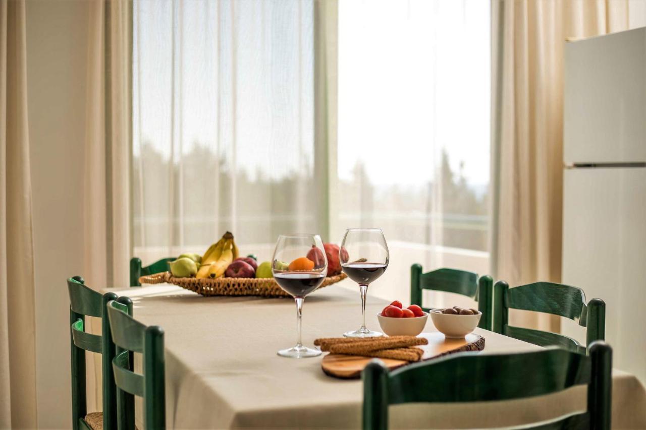 Beachfront Villa Rhodes Seashell Gennadi Bagian luar foto