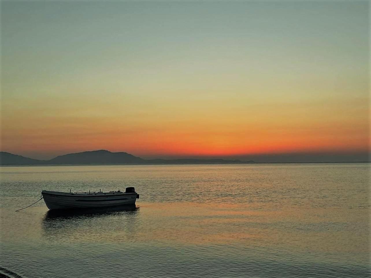 Beachfront Villa Rhodes Seashell Gennadi Bagian luar foto
