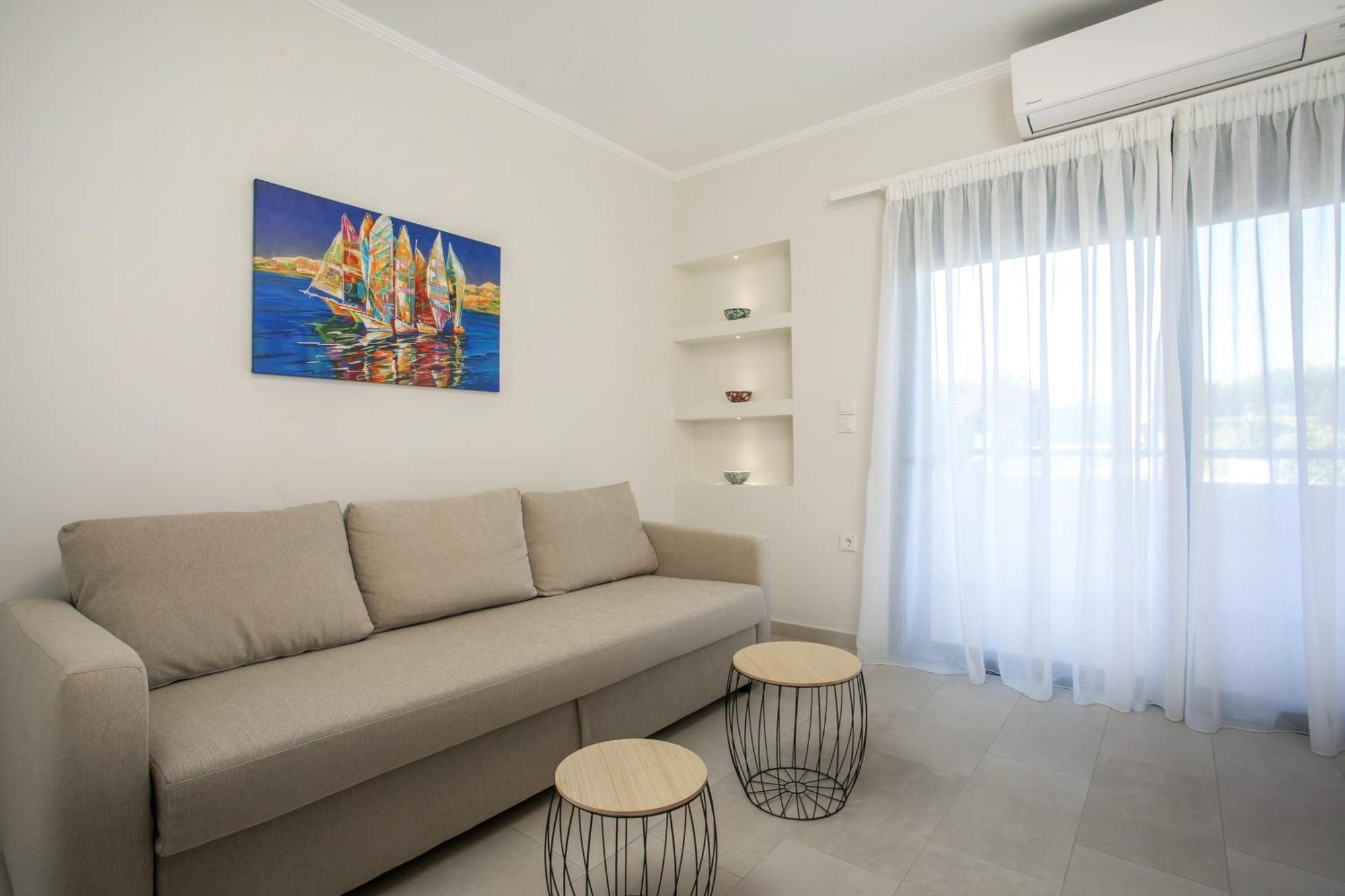 Beachfront Villa Rhodes Seashell Gennadi Bagian luar foto