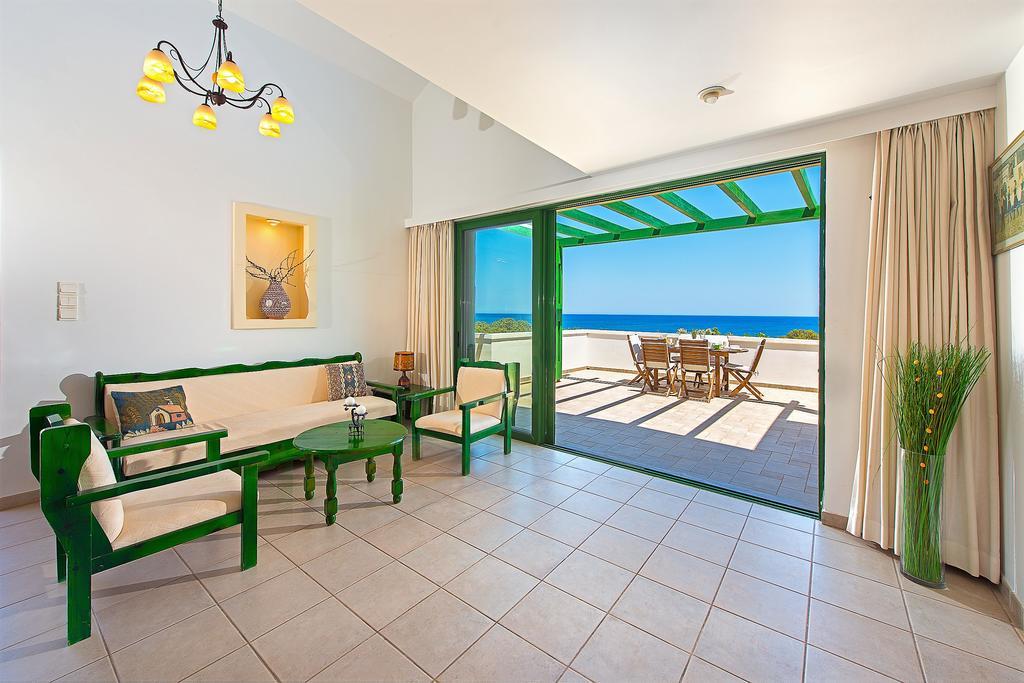 Beachfront Villa Rhodes Seashell Gennadi Bagian luar foto