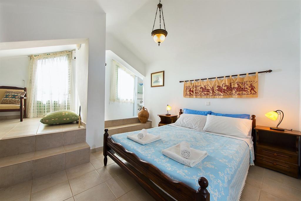 Beachfront Villa Rhodes Seashell Gennadi Bagian luar foto