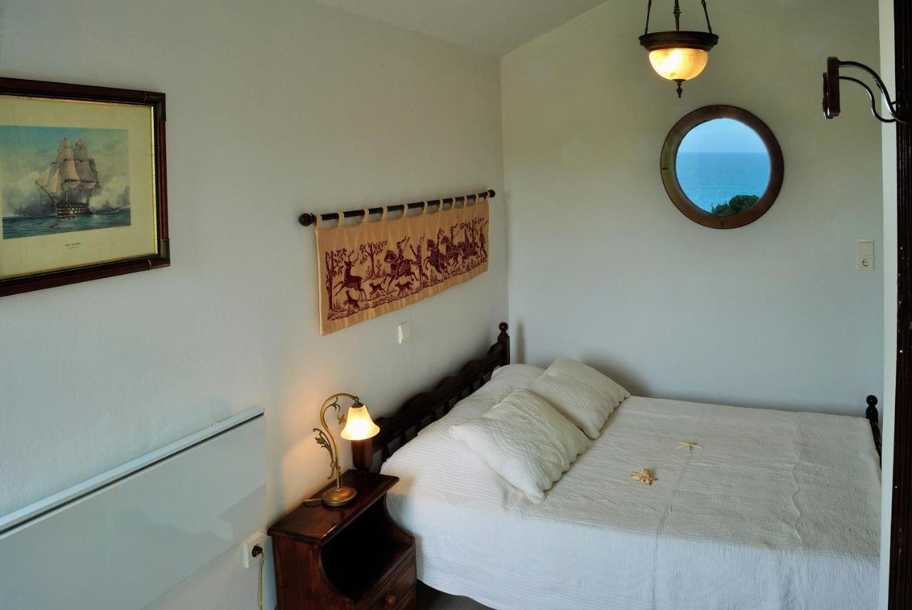 Beachfront Villa Rhodes Seashell Gennadi Bagian luar foto